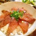 55lemonade's cooksnap of when they made はまちのづけ丼.