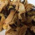 わく智's cooksnap of when they made 豚肉の茄子エリンギ豆板醤炒め.