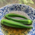ジョングレ's cooksnap of when they made オクラのお浸し.