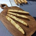lalablife's cooksnap of when they made ホワイトチョコと胡桃のビスコッティ♪.