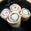 かのんママ（'-'*）'s cooksnap of when they made ちくわの☆ボリューム巻き物♪♪.