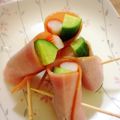 広野のタイタン's cooksnap of when they made きゅうりとカニカマのハム巻き.