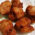 ★めーこ★'s cooksnap of when they made 豚ロース薄切りでなんちゃってから揚げ！.