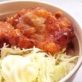 イヴォンヌスキー's cooksnap of when they made 鶏唐揚げ甘酢さっぱり丼ぶり.