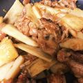 mieeeeちゃ's cooksnap of when they made ❁絶品とろサク！山芋とお肉の炒め物❁.