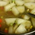 egao8's cooksnap of when they made 冬瓜とベーコンのスープ.