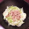あおみゃー's cooksnap of when they made レンジでチン！キャベツとツナのごま油和え.
