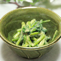 ぽっぽぺぺ's cooksnap of when they made ほうれん草のマヨきな粉和え.