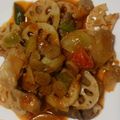 hamanny's cooksnap of when they made フライパンだけで、豚肉のトマトチリ炒め。.