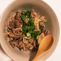 みさみさりんご☆'s cooksnap of when they made 簡単すぎるー！オクラ豚丼♡.