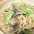 さこつ君's cooksnap of when they made 簡単♪舞茸とキャベツの柚子胡椒パスタ.