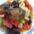 ゆず蜜＊'s cooksnap of when they made なすとトマトの和風サラダ.