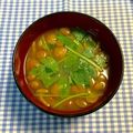 にきけん's cooksnap of when they made なめこと豆腐の味噌汁.