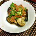 めみたん☆'s cooksnap of when they made 茄子のオクラ納豆のせ.