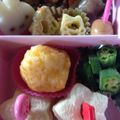 アトムガール's cooksnap of when they made 卵の焼きおにぎり ピカタ風.