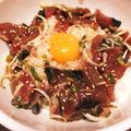 agnesあにえすb's cooksnap of when they made ❻　かつおユッケ丼♪♪　❻.