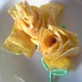 明日見's cooksnap of when they made 薄焼き卵のバラ(キャラ弁おかず）.