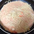 popet's cooksnap of when they made 海老の殻だけ！絶品トマトクリームパスタ.