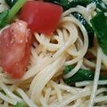 かぴーな's cooksnap of when they made 残り野菜で簡単トマトパスタ.