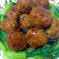 67luna's cooksnap of when they made 本格的な肉団子の中華風揚げ煮.