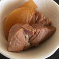 にいな27's cooksnap of when they made 圧力鍋でﾄﾛﾄﾛ豚の角煮 大根と卵添え.