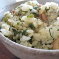 NovaSaSa's cooksnap of when they made ✿鶏皮と青菜の混ぜご飯✿.