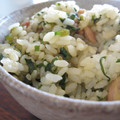 NovaSaSa's cooksnap of when they made ✿鶏皮と青菜の混ぜご飯✿.