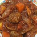 のあママん's cooksnap of when they made ミートボールのトマト煮.