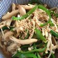 夕飯は６時です's cooksnap of when they made ピーマンとキノコのきんぴら.