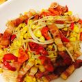 a0imama♡'s cooksnap of when they made 余った素麺で素麺チャンプルー.