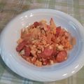 オレンジリング's cooksnap of when they made キャベツとウインナーのケチャマヨ卵炒め.