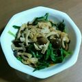 ビキナーもんちゃん's cooksnap of when they made 抜き菜のおひたし.