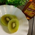 Hirarinn☆'s cooksnap of when they made 子供には内緒ょ〜キウイの美味しい食べ方♪.