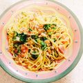 ☆☆☆BABY's cooksnap of when they made フレッシュトマトパスタ ♪ まろやかマヨ.