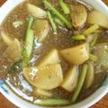 4時ママ's cooksnap of when they made かぶのそぼろ煮.