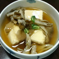 みほほ☆'s cooksnap of when they made 揚げたし豆腐のきのこあんかけ.
