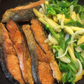 eromy's cooksnap of when they made ☆生秋鮭のバタームニエル☆.