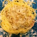 まき富士子's cooksnap of when they made ヘルシー★ごぼうのクリームスパゲティ.