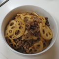 太陽の塔yhm2's cooksnap of when they made 牛肉とれんこんのきんぴら.