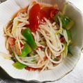 Nafissa's cooksnap of when they made 簡単に！ソムタム風大根サラダ☆.