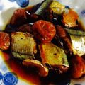 ぱわにん's cooksnap of when they made 骨も美味しく☆サンマの甘辛煮付け.