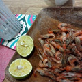shunya0's cooksnap of when they made 殻ごと食べられる☆小エビのオーブン焼き.