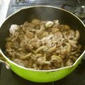 クックJUMVH5☆'s cooksnap of when they made スペイン風キノコと豚肉のソテー.
