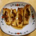せつみか's cooksnap of when they made 高菜漬け入りの生揚げの肉詰め煮.