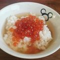 nontan0201's cooksnap of when they made いくら茶漬け.