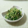ねっちゃんっ's cooksnap of when they made 豆苗とさきいかのガーリック炒め.