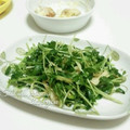 ねっちゃんっ's cooksnap of when they made 豆苗とさきいかのガーリック炒め.