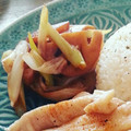 yucooo9's cooksnap of when they made レンコンと長ネギの中華炒め.
