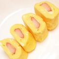 ayaakari's cooksnap of when they made カニカマ入り 卵焼き.