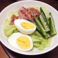 ayaakari's cooksnap of when they made ＊茹で卵とオクラのサラダ＊.